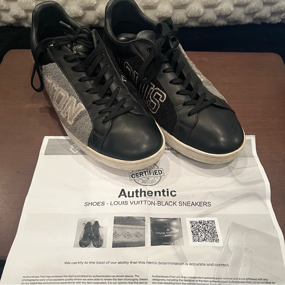 Louis Vuitton Luxembourg Varsity Trainers Men’s Size 8